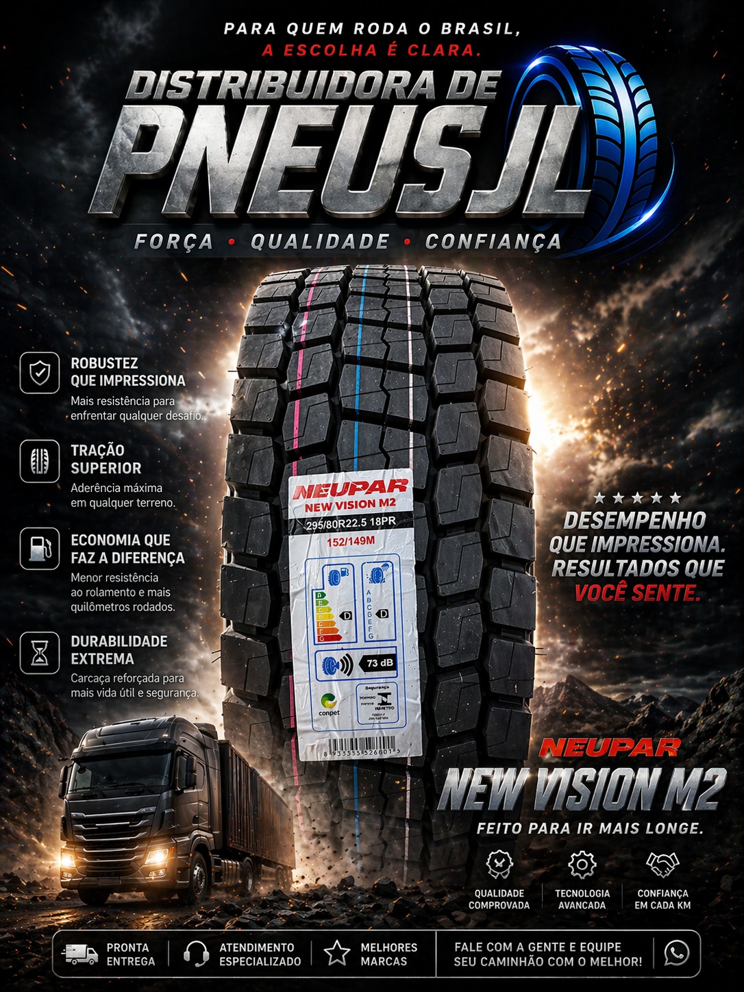 Neupar New Vision M2 - Feito para ir mais longe